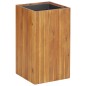 vidaXL Arriate de madera maciza de acacia 33,5x33,5x60 cm vidaXL Arriate de madera maciza de acacia 33,5x33,5x60 cm