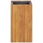vidaXL Arriate de madera maciza de acacia 33,5x33,5x60 cm vidaXL Arriate de madera maciza de acacia 33,5x33,5x60 cm