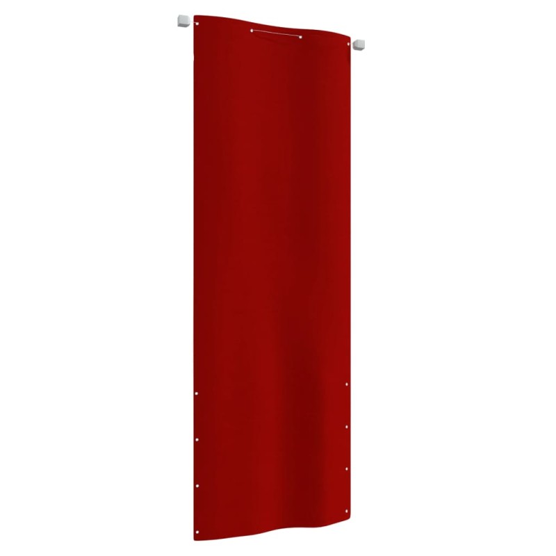 vidaXL Toldo para balcón de tela oxford rojo 80x240 cm vidaXL Toldo para balcón de tela oxford rojo 80x240 cm