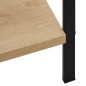 vidaXL Estantería de 4 niveles madera ingeniería roble 60x27,6x124,5cm vidaXL Estantería de 4 niveles madera ingeniería roble 60x27,6x124,5cm