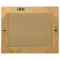 vidaXL Espejo de pared estilo barroco dorado 50x40 cm