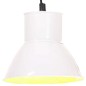 vidaXL Lámpara colgante redonda 25 W blanca 17 cm E27