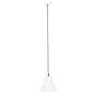 vidaXL Lámpara colgante redonda 25 W blanca 17 cm E27