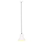 vidaXL Lámpara colgante redonda 25 W blanca 17 cm E27