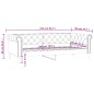 vidaXL Sofá cama cuero sintético blanco 80x200 cm vidaXL Sofá cama cuero sintético blanco 80x200 cm