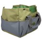 Esschert Design Bolso de herramientas de jardín taburete gris GT85 Esschert Design Bolso de herramientas de jardín taburete gris GT85