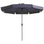 Madison Sombrilla Flores Luxe redonda azul zafiro 300 cm Madison Sombrilla Flores Luxe redonda azul zafiro 300 cm