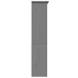 vidaXL Librería BODO madera maciza de pino gris 80x40x172 cm vidaXL Librería BODO madera maciza de pino gris 80x40x172 cm