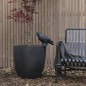 Capi Macetero Urban Smooth negro 35x34 cm KBL932 Capi Macetero Urban Smooth negro 35x34 cm KBL932
