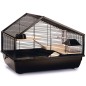 Beezteez Jaula para roedores Boas metal negro 58x38x43,5 cm Beezteez Jaula para roedores Boas metal negro 58x38x43,5 cm