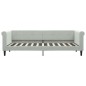 vidaXL Sofá cama terciopelo gris claro 80x200 cm vidaXL Sofá cama terciopelo gris claro 80x200 cm