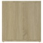 vidaXL Mueble para TV madera contrachapada blanco y roble 72x35x36,5cm vidaXL Mueble para TV madera contrachapada blanco y roble 72x35x36,5cm