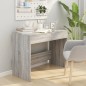 vidaXL Escritorio de madera de ingeniería gris Sonoma 101x50x76,5 cm vidaXL Escritorio de madera de ingeniería gris Sonoma 101x50x76,5 cm