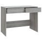 vidaXL Escritorio de madera de ingeniería gris Sonoma 101x50x76,5 cm vidaXL Escritorio de madera de ingeniería gris Sonoma 101x50x76,5 cm