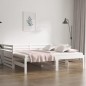 vidaXL Sofá cama extraíble madera maciza de pino blanco 2x(90x190) cm vidaXL Sofá cama extraíble madera maciza de pino blanco 2x(90x190) cm