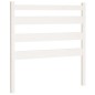 vidaXL Cabecero de cama madera maciza de pino blanco 81x4x100 cm vidaXL Cabecero de cama madera maciza de pino blanco 81x4x100 cm