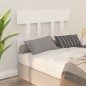 vidaXL Cabecero de cama madera maciza de pino blanco 78,5x3x81 cm vidaXL Cabecero de cama madera maciza de pino blanco 78,5x3x81 cm