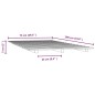 vidaXL Estructura de cama madera maciza de pino gris 75x190 cm vidaXL Estructura de cama madera maciza de pino gris 75x190 cm