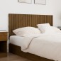 vidaXL Cabecero cama pared madera maciza pino marrón miel 140x3x60 cm vidaXL Cabecero cama pared madera maciza pino marrón miel 140x3x60 cm