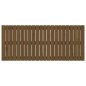 vidaXL Cabecero cama pared madera maciza pino marrón miel 140x3x60 cm vidaXL Cabecero cama pared madera maciza pino marrón miel 140x3x60 cm