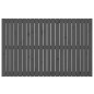 vidaXL Cabecero de cama de pared madera maciza pino gris 140x3x90 cm vidaXL Cabecero de cama de pared madera maciza pino gris 140x3x90 cm