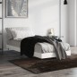 vidaXL Estructura de cama madera contrachapada blanco brillo 75x190 cm