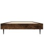 vidaXL Estructura de cama madera contrachapada roble humo 75x190 cm vidaXL Estructura de cama madera contrachapada roble humo 75x190 cm