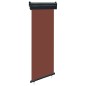 vidaXL Toldo lateral de balcón marrón 65x250 cm vidaXL Toldo lateral de balcón marrón 65x250 cm