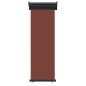 vidaXL Toldo lateral de balcón marrón 65x250 cm vidaXL Toldo lateral de balcón marrón 65x250 cm