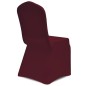 vidaXL Funda para silla elástica 4 unidades burdeos vidaXL Funda para silla elástica 4 unidades burdeos