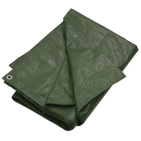 vidaXL Lona HDPE verde 180 g/m² 6x10 m