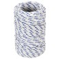vidaXL Cuerda de barco polipropileno blanco 2 mm 100 m vidaXL Cuerda de barco polipropileno blanco 2 mm 100 m