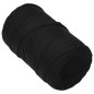 vidaXL Cuerda de trabajo poliéster negro 2 mm 500 m vidaXL Cuerda de trabajo poliéster negro 2 mm 500 m