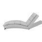 vidaXL Diván de cuero sintético blanco vidaXL Diván de cuero sintético blanco