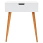 vidaXL Tocador con espejo de MDF 60x40x75 cm vidaXL Tocador con espejo de MDF 60x40x75 cm