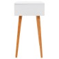 vidaXL Tocador con espejo de MDF 60x40x75 cm vidaXL Tocador con espejo de MDF 60x40x75 cm