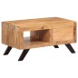 vidaXL Mesa de centro de madera maciza de acacia 90x50x45 cm vidaXL Mesa de centro de madera maciza de acacia 90x50x45 cm