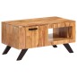 vidaXL Mesa de centro de madera maciza de acacia 90x50x45 cm vidaXL Mesa de centro de madera maciza de acacia 90x50x45 cm