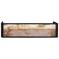 vidaXL Mesa consola de madera maciza reciclada 140x35x76 cm
