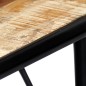 vidaXL Mesa consola de madera maciza reciclada 140x35x76 cm