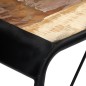 vidaXL Mesa consola de madera maciza reciclada 140x35x76 cm