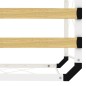 vidaXL Estructura de cama de metal blanco 200x200 cm vidaXL Estructura de cama de metal blanco 200x200 cm