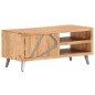 vidaXL Mesa de centro de madera maciza de acacia 90x45x40cm vidaXL Mesa de centro de madera maciza de acacia 90x45x40cm
