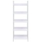 vidaXL Estantería 5 niveles madera ingeniería blanco 60x27,6x158,5 cm vidaXL Estantería 5 niveles madera ingeniería blanco 60x27,6x158,5 cm