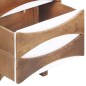 vidaXL Mueble con cajones de madera maciza de acacia 43,5x35x90 cm vidaXL Mueble con cajones de madera maciza de acacia 43,5x35x90 cm