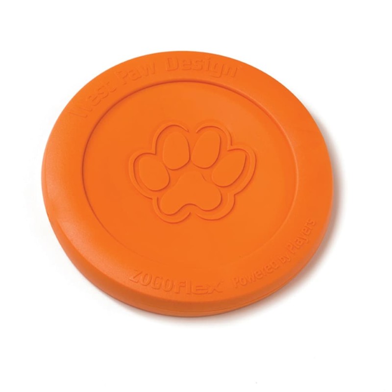 Zogoflex Frisbee para perros Zisc tamaño L naranja 1937 Zogoflex Frisbee para perros Zisc tamaño L naranja 1937