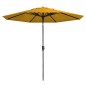 Madison Sombrilla Paros II Luxe brillo dorado 300 cm