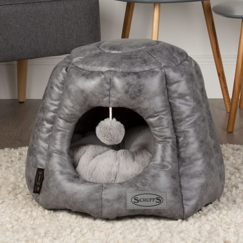 Scruffs & Tramps Cama para gatos Knightsbridge gris 48x38 cm Scruffs & Tramps Cama para gatos Knightsbridge gris 48x38 cm