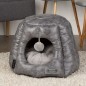 Scruffs & Tramps Cama para gatos Knightsbridge gris 48x38 cm Scruffs & Tramps Cama para gatos Knightsbridge gris 48x38 cm