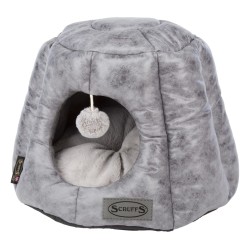 Scruffs & Tramps Cama para gatos Knightsbridge gris 48x38 cm 